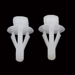 100Pcs White Universal Weatherstrip Retainer Clips Auto Window Door Sealing Strip Fasteners Rivet 91530-SP1-003 For Honda Accord