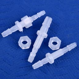 5~200Pcs M6~M10 Thread Hex Nut To 3~8mm PP Pagoda Direct Connectors Aquarium Tank Air Pump Adapter Irrigation System Hose Joints