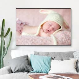 Personalized Gift Custom Poster Any Size Print Canvas Wall Art with Your Photo Painting Decoration Picture for Living Room