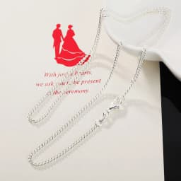5pcs 925 Sterling Silver Necklace 2MM Sideways Silver Chain DIY With Chain Clavicle Chain 16''18''20''22''24