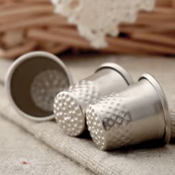 3pcs Finger Thimble Hard Protector Metal Sewing Tools Needles Partner Classical