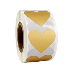 50-300pcs 3 colors Scratch Off Stickers Heart Shape Labels sticker DIY handmade for game Scratch Sticker Labels stationer