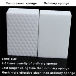 10/20 Pcs High Density Compressed Magic Sponge Rub 10*7*3cm Kitchen Bathroom Remove Dirt Oil Stain Flexible Washed Cleaning Wipe