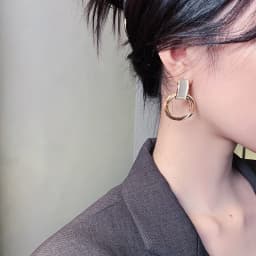 2025 New High Sense Opal Circle Pendant Dangle Earrings Fashion Party Luxury Accessories Sexy Korean Girl‘s Jewelry For Woman