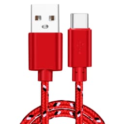 USB Type C Cable Nylon Braided 1M 2M 3M Data Sync Fast Charging USB C Cable For Samsung S9 S10 Xiaomi mi8 Huawei P30 Type-c