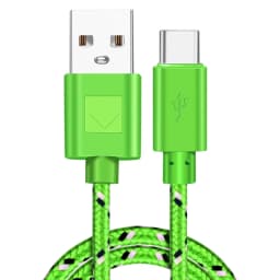 USB Type C Cable Nylon Braided 1M 2M 3M Data Sync Fast Charging USB C Cable For Samsung S9 S10 Xiaomi mi8 Huawei P30 Type-c