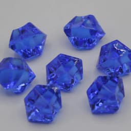 100PCS Plastic Crystal 14*11mm Acrylic Crystal Diamond Pawn Irregular Stone Party & Holiday DIY Decorations