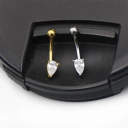 16G 316L Surgical Steel Water Drop Ear Cartilage Tragus Helix Piercing Stud Earrings Eyebrow Wholesale Body Jewelry