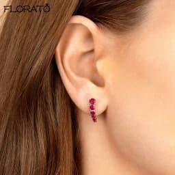 Exquisite Crystal Curved Stud Earrings 925 Sterling Silver Ear Needle Korean Fashion Women's Earrings Simple Birthday Gifts
