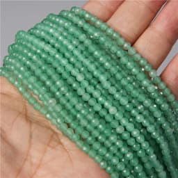 2 3 4 mm 15.5" Small Tiny Green Natural Turquoises Jades Agates Quartz Amazonite Stone Beads Loose Spacer Bead Accessories DIY