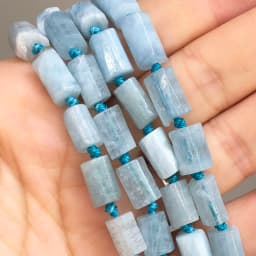 Natural Faceted Tiger Eye Agates Purple Kunzite Quartz Crystal Apatite Stone Beads For Jewelry DIY Making Bracelet Accessories