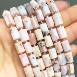 Natural Faceted Tiger Eye Agates Purple Kunzite Quartz Crystal Apatite Stone Beads For Jewelry DIY Making Bracelet Accessories