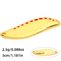 1PCS Metal Spinner Spoon trout Fishing Lure Hard Bait Sequins Noise Paillette Artificial Baits Spinnerbait Fishing Lures Tools
