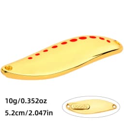 1PCS Metal Spinner Spoon trout Fishing Lure Hard Bait Sequins Noise Paillette Artificial Baits Spinnerbait Fishing Lures Tools