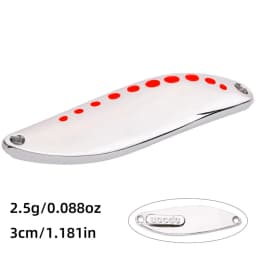 1PCS Metal Spinner Spoon trout Fishing Lure Hard Bait Sequins Noise Paillette Artificial Baits Spinnerbait Fishing Lures Tools