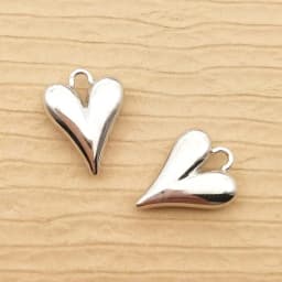 10pcs Heart Charms for Jewelry Making Earring Pendant Bracelet Necklace Diy Accessories
