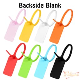 6pcs New 2013 2017 2018 2020 Zip Tie Disposable Plastic Tag Off Sneakers Shoes Decorations White Red Cream Beige Security Seals