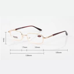Hot Alloy Classic Glass Reading Glasses Men 1.75 2.75 3.75 Durable Eyeglasses Portable Presbyopic Glasses +600 +175 +225 +275