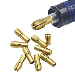 10/20PCS 3.0mm Mini Drill Brass Collet Chuck Adapter Micro Dremel Rotary Tool DIY Accessories For Woodworking