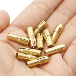 10/20PCS 3.0mm Mini Drill Brass Collet Chuck Adapter Micro Dremel Rotary Tool DIY Accessories For Woodworking