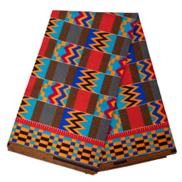 Bintarealwax Wholesale Africa Farbic 2025 Ankara Polyester Sewing Fabric Light Color Material for Women Party Dress FP6390
