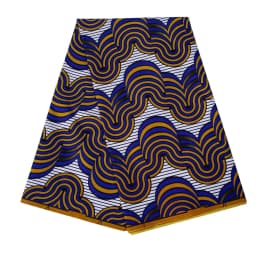 Bintarealwax Wholesale Africa Farbic 2025 Ankara Polyester Sewing Fabric Light Color Material for Women Party Dress FP6390