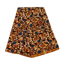 Bintarealwax Wholesale Africa Farbic 2025 Ankara Polyester Sewing Fabric Light Color Material for Women Party Dress FP6390