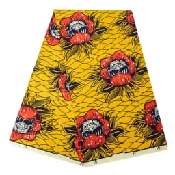 Bintarealwax Wholesale Africa Farbic 2025 Ankara Polyester Sewing Fabric Light Color Material for Women Party Dress FP6390