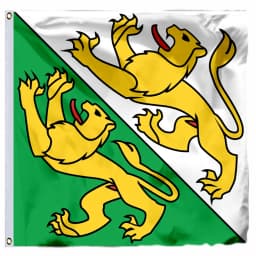 Switzerland Unterwalden Flag Jura and Schaffhausen 21X21CM 4x4FT Sankt Gallen of Schwyz Zürich Banner Thurgau Valais Vaud Nidw