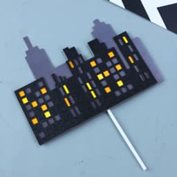 Cartoon Bat Happy Birthday Cupcake Topper Set Super Hero Birthday Cake Topper for Kids Birthday Party Cake Decorations Supplies