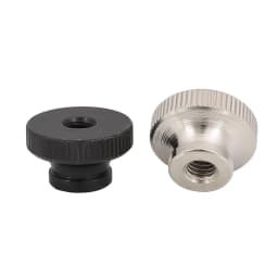 2/5X M3 M4 M5 M6 M8 M10 Silver Black Zinc Double Step Adjust Knurl Thumb Nut Hand Tighten Thumbnut 3D Printer Curtain Wall GB806