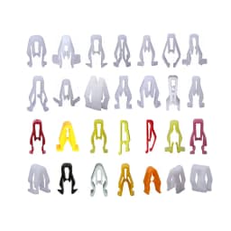 Car U-type Center Console Dashboard Sound Radio CD DVD Navigation Panel Plastic Fasteners Clips Rivet Auto Snap Buckle
