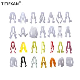 Car U-type Center Console Dashboard Sound Radio CD DVD Navigation Panel Plastic Fasteners Clips Rivet Auto Snap Buckle