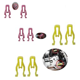 Car U-type Center Console Dashboard Sound Radio CD DVD Navigation Panel Plastic Fasteners Clips Rivet Auto Snap Buckle