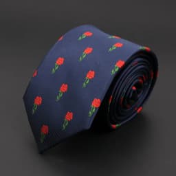 Mens Fashion Polyestert Ties Jacquard Cravat Men Animal Plant Skull Flower Woven Tie Wedding Party Gift Luxury Neck Tie