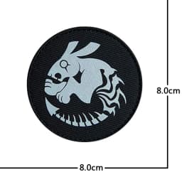 SCP Foundation IR Reflective Luminous Patch Armband Badge Applique Embellishment EDC Accessory Military Tactical Game Patches