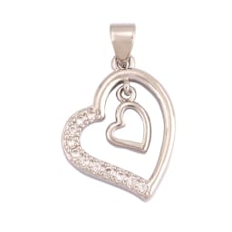 Dandelion Earth Star Heart Hand Cubic Zirconia CZ Paved Charm, 18K Real Gold Plated Colour , Craft Jewelry Supplies L87