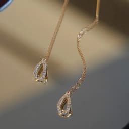 Minimalist Long Tassel Drop Earrings For Women Gold Color Geometric Water Drop Hanging Ear Line Party Jewelry Pendientes
