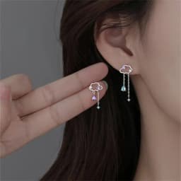 Minimalist Long Tassel Drop Earrings For Women Gold Color Geometric Water Drop Hanging Ear Line Party Jewelry Pendientes