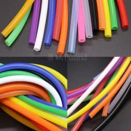 1/5M Silicone Tube ID 1 2 3 4 5 6 7 8mm Flexible Rubber Hose Thickness 1mm Food Grade Soft Milk Beer Drink Pipe Water Connector