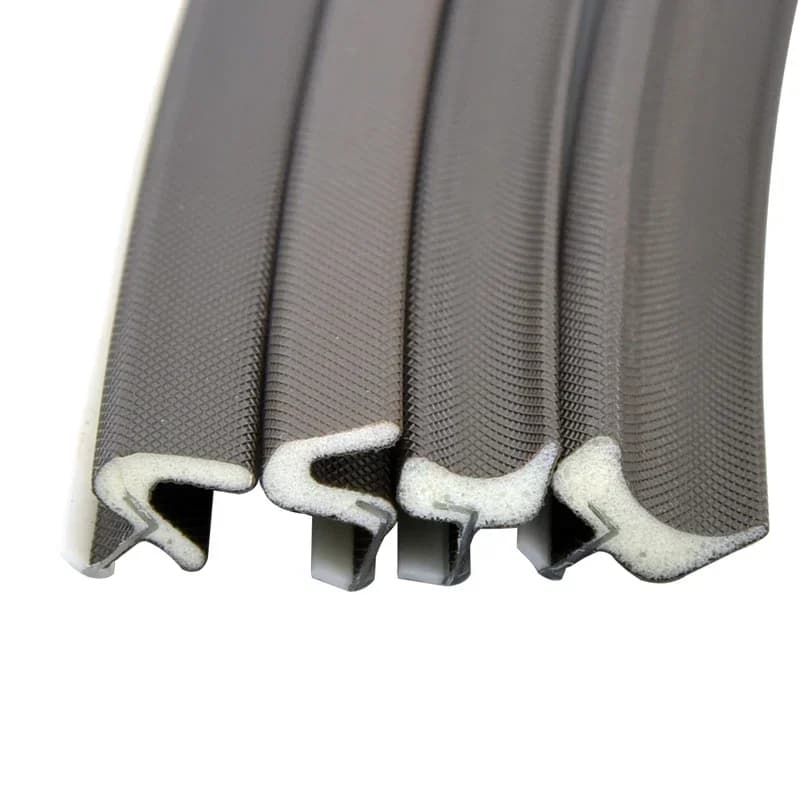 PU Foam Sound Proof Weather Draught Excluder Seal Door Window Gap Insulation V Type Strips for 8 Sizes to Choose
