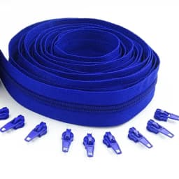 3#10 Meters Zipper By The Yard Nylon Coil Zippers with 20pcs Zipper Slider for Purses, Bags and Other Sewing Projects