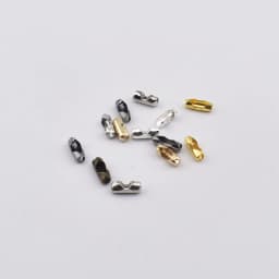 100-200Pcs/Lot 1.5-3.2 mm Ball Beads Chain Connectors Clasps Diy Jewelry Chains Accessories Making Supplies