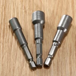 3Pcs/Set 1/4" 3/8" 5/16" Screwdriver Socket Wrenches Magnetic Nut Impact Driver Adapter Drill Bit Hex Shank