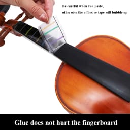 USA Low Tax 1pc 4/4-1/8 Fingerboard Sticker Violin/Viola Pitch Position Sticker No Glue Finger Position Sticker Practice