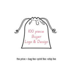 Higher Quality Cotton Gift Bags 5x7cm(2"x2.75") 7x9cm 11x14cm 15x20cm(6x8in) Makeup Drawstring Pouches