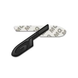 Metal Decal For Peugeot 106 107 108 206 207 208 2008 3008 306 308 307 508 407 Car Rear Trunk Body Black GT Emblem Badge Sticker
