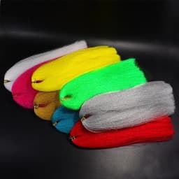 Well Combed EP Silky Fiber Durable Streamers Fly Tying Materials Versatile Soft Fibers & Hairs for Bass Trout Fishing Flies
