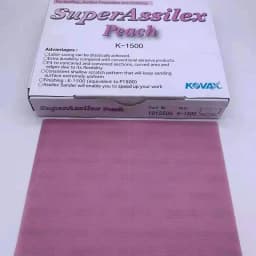Japan KOVAX Square Soft Abrasive Paper Car Orange Peel Pattern Dry Grinder Polishing Machine Fine Polishing 2000 Sandpaper