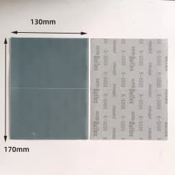 Japan KOVAX Square Soft Abrasive Paper Car Orange Peel Pattern Dry Grinder Polishing Machine Fine Polishing 2000 Sandpaper